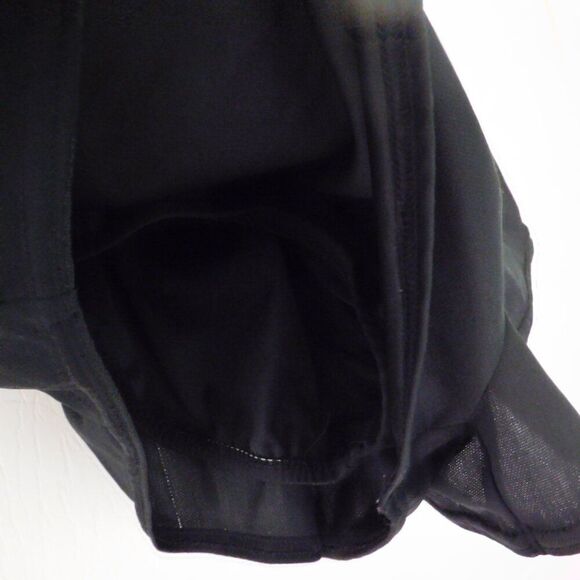 Vintage 80s Pacific Connections One Pc Swimsuit shorts Floral Print Size 6 - Picture 4 of 5